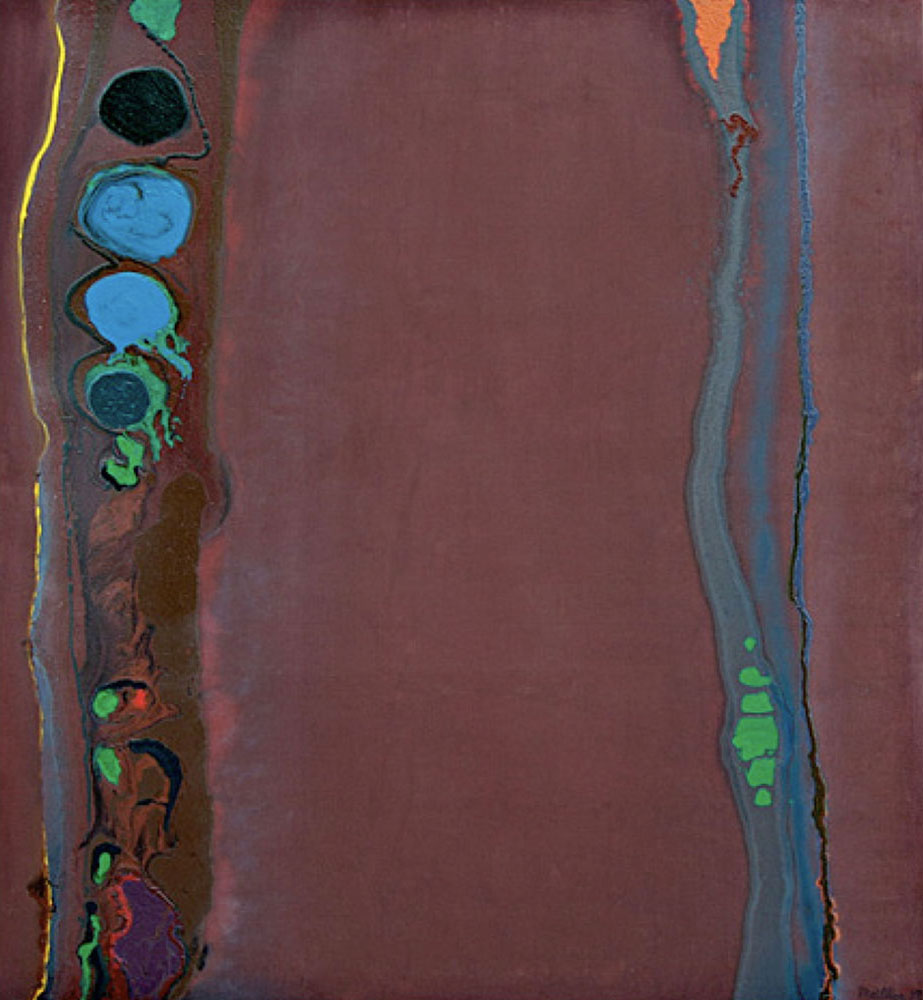 Henri Meillier's color immersion series painting
