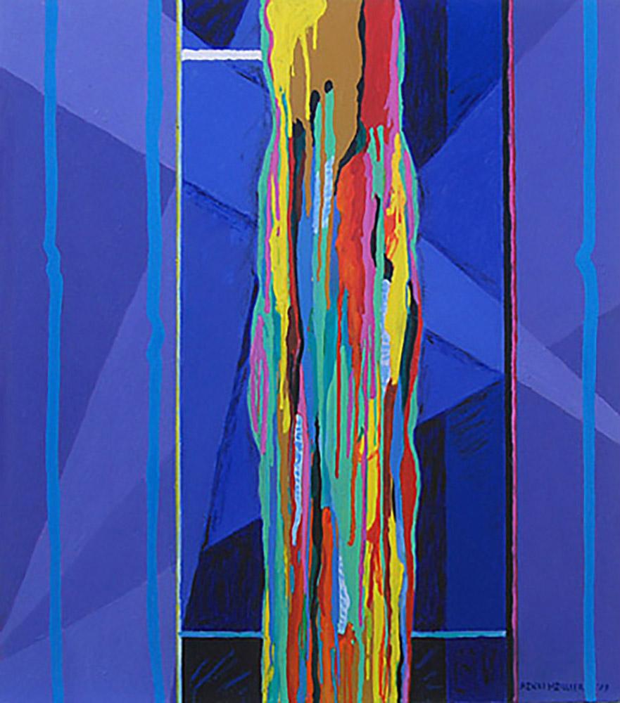 Henri Meillier's color immersion series painting